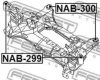 NISSA 544008H500 Mounting, axle beam